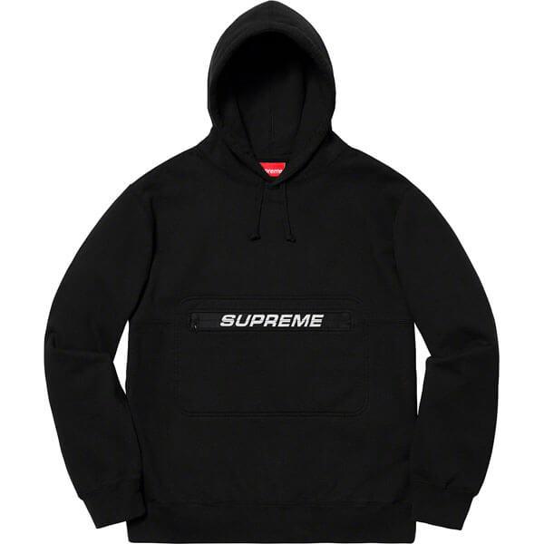 ★シュプリーム パーカー コピー Supreme 偽物★ SS19 Week 4 ★Zip Pouch Hooded Sweatshirt201116CC09